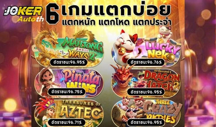 Read more about the article สล็อต Joker123 Auto วิธีเล่นให้ได้เงินเยอะในเวลาน้อย